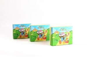 Quality Promotional Safe Personalised Toy Box , Corrugated Educational Toy Box For Kids for sale