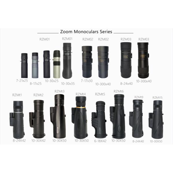 HD Zoom Compact Monocular Telescope 10-30X42 With Smartphone Adapter Tripod