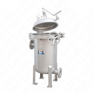 China Qic - Lock Stainless Steel Filter Housing , Water Filter Housing For Waste Water Filtration on sale