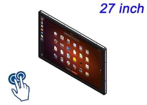 China 27-Inch Linux Touch Embedded Screen for Large-Scale Retail Displays, Airport Check-In Systems, Broadcast Monitoring, and Energy Dashboards on sale