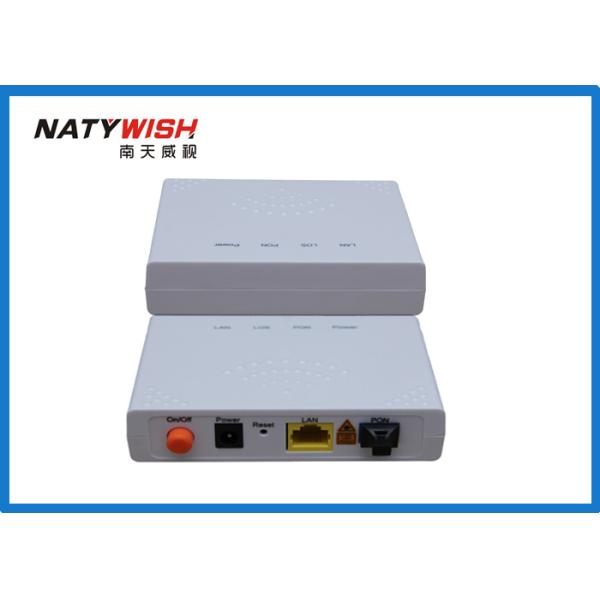 ZTE Chipset GPON ONU Router 1GE Single Port For FTTH Support CLI WEB Management