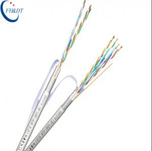 China 4 Pairs Outdoor Shielded Cat5e Ethernet Cable Cat5E SF-UTP Lan Ethernet Cable on sale