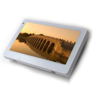 China Android Kiosk 7 Inch Industrial Wall Mounted Touch Panel PC With POE Option Ethernet RJ45 No Battery on sale