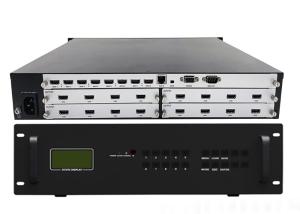 Quality Up to 3840x2160 60Hz Modular Video Wall Controller with IP Control Mode for sale