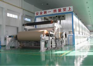 Quality Three Wire Corrugated Paper Making Machine Single Layer Layout Separate Unit Drive for sale