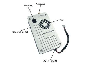 Quality 1.2G 8W VTX Drone Wireless Video Transmitter 1.2Ghz 1.3Ghz FPV Video Sender and Receiver for sale