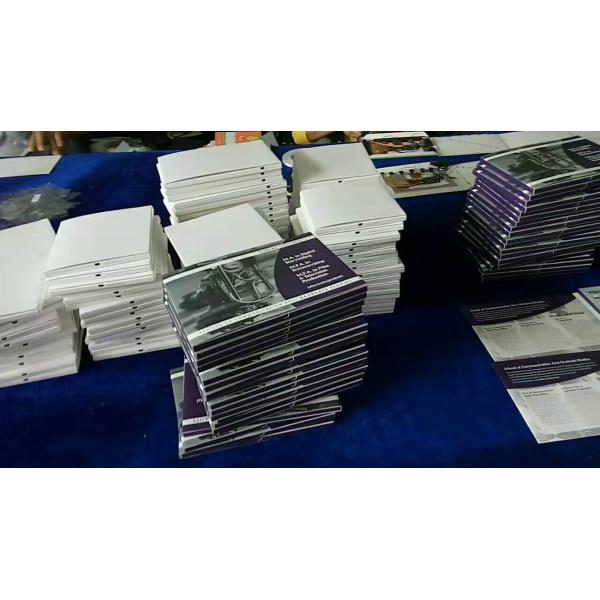 1.8" - 10" TV Promotion Flip Book Video Card , Customized Printing brochure with video screen