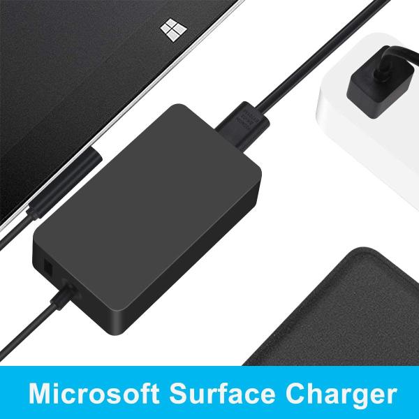 160grams Microsoft Surface Pro 3 Charger 36W 12V 2.58A Power Supply Compatible Surface Pro 4