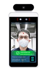 China AI Face Recognition Non Contact  Infrared Thermometer Body Temperature Detect KER-TS06B on sale