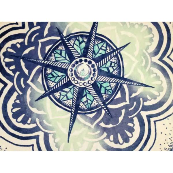 Small MOQ 100% Cotton Cheap Price China Beach Towel Factory custom beach towel round