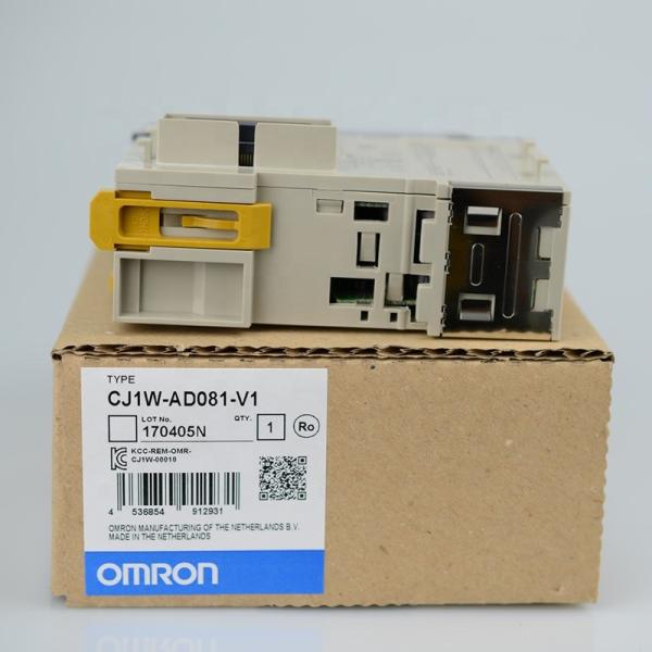 Buy Industrial Omron PLC CJ1W Controller Analog Input Units CJ1W-AD081-V1 at wholesale prices
