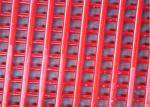 Mining rectangular welded polyurethane harp screen meshs for stone