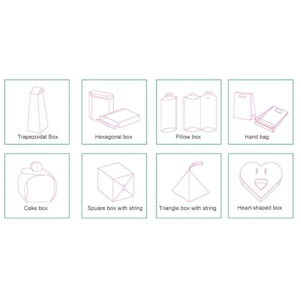Sunstar Towels Self Locked Clear PVC Gift Boxes Packaging