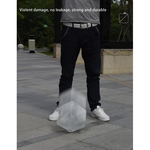 Eco-Friendly 2L Water Container Soft Collapsible Plastic Jerry Can with Faucet Lid