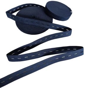 4.5cm Polyester Buttonhole Elastic 45mm Waistband Elastic With Buttonholes