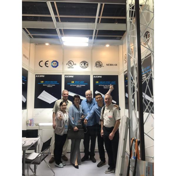 Dimmable 85 CRI 25W 2ft 4ft 8ft Linear LED Batten Strip Shop Light Fixture -40 40C