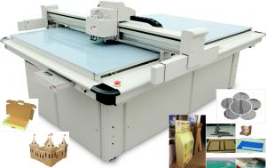 China 30mm CNC Carton Box Cutting Machine Optional Router With Variable Oscillating Control on sale