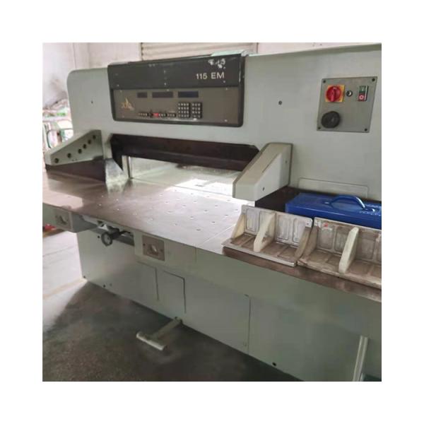 Automatic Hydraulic Paper Cutter Guillotine Polar Design 380v After Service Online support