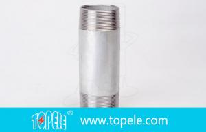 China 1 / 2- 2 Electrical Galvanized Rigid Electrical Conduit Nipple  Fittings on sale