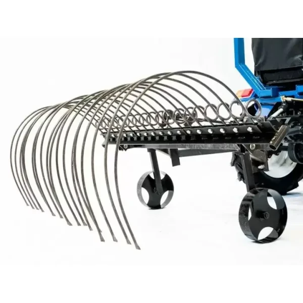 Hay Rake for Small Tractor – Grass Raker & Pasture Forage Collector