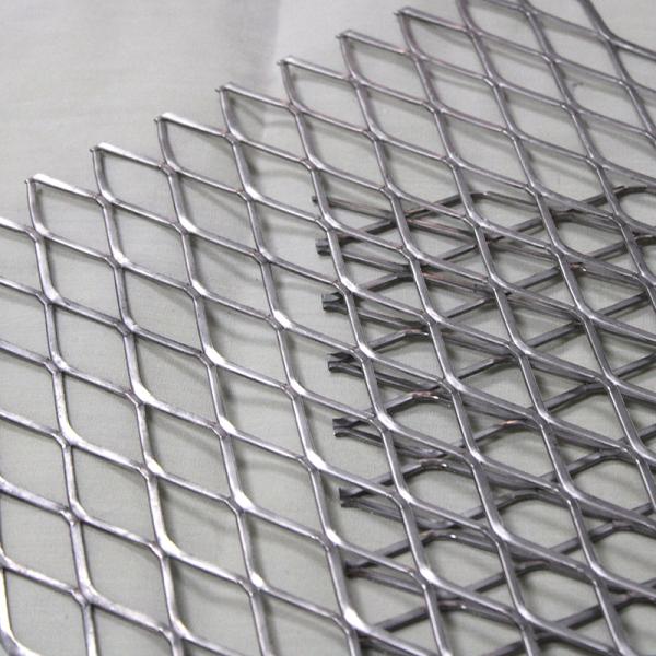 Powder - Coated Colored Wire Mesh / Decorative Mesh With Diamond Hole