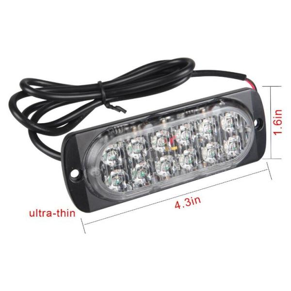 36W Emergency Light Bars , 35 Flashing Mode Emergency Strobe Light Bars