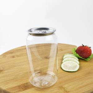 Quality 330ml Tea Milk Empty Container Bottles Cylindrical With Easy Pull Cover for sale