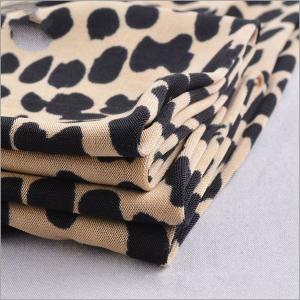 China Animal Skin Printed 118D FDY Polyester Spandex Fabric For Underwear on sale