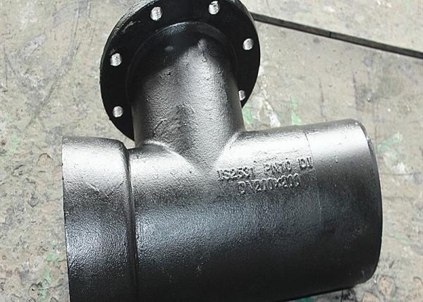 Buy Precision Ductile Iron Mechanical Joint Fittings Round Casting For Water Supply at wholesale prices