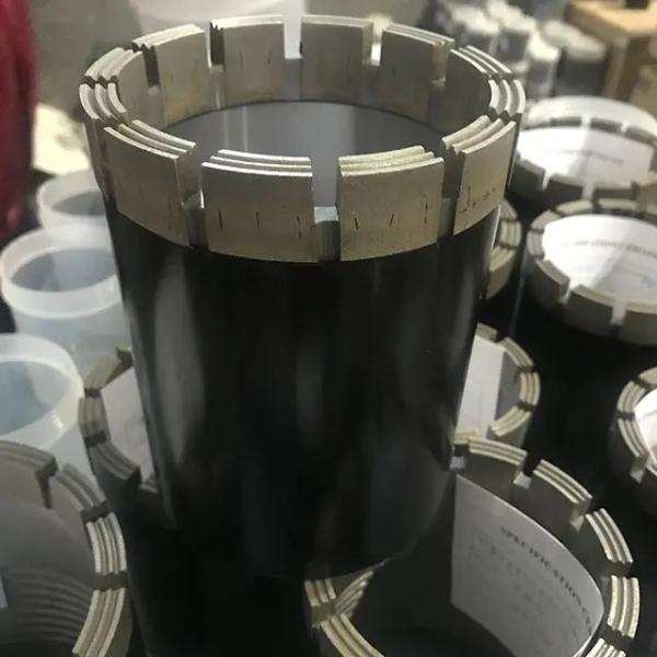 T6 Series Double Tube Core Drill Bit with 6mm-12mm Matrix Height