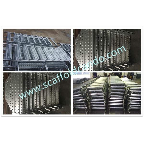 Stable and high loading capacity galvanized scaffold stair case 550*2370mm 8 steps ladder for Ringlock scaffold system