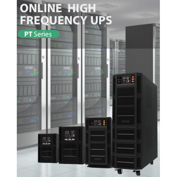 High Frequency Online UPS with LCD Display & 1.0 Output Power Factor