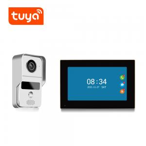 Quality 2.4 Ghz Wireless Wifi Video Door Phone Tuya App 10.1 Inch Touch Indoor Display for sale