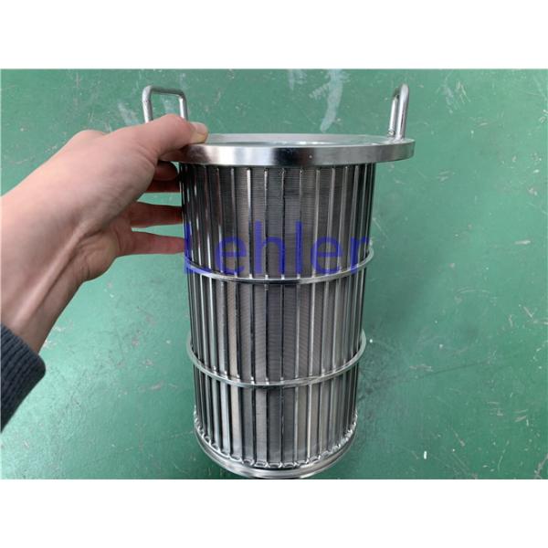 Length 300mm Wedge Wire Filter Elements Large Slot Opening Large Flow Rate