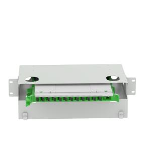 China Data Center Optic Distribution Unit 24 Port SC Type Fiber Patch Panel with 5 Time on sale