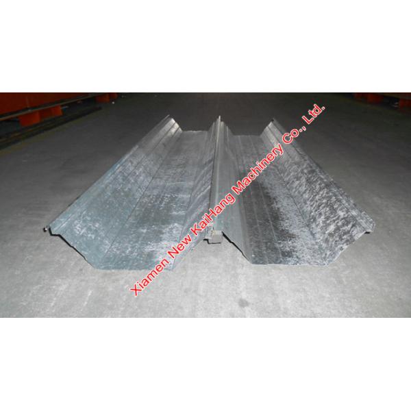 Seam Lock Metal Sheet Roof Roll Forming Machine Customized With Fixing Clip