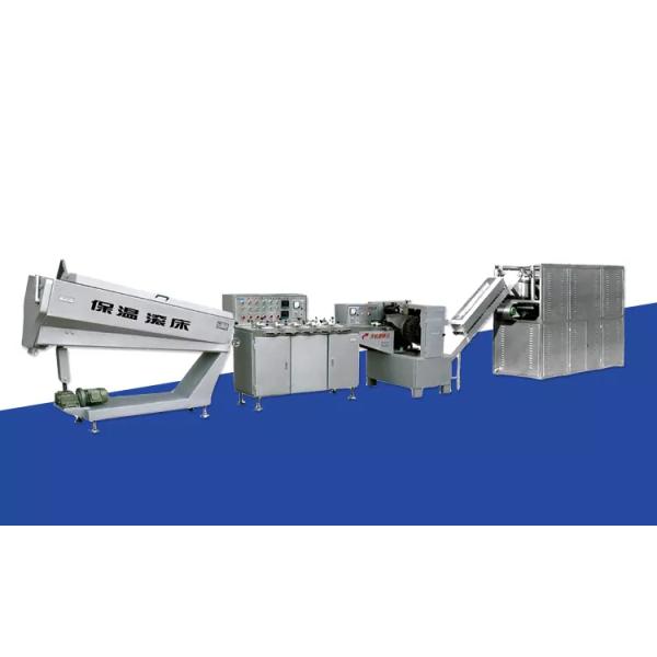 Die Forming Ball Lollipop Candy Making Machine 3.5kw Rod Insertion