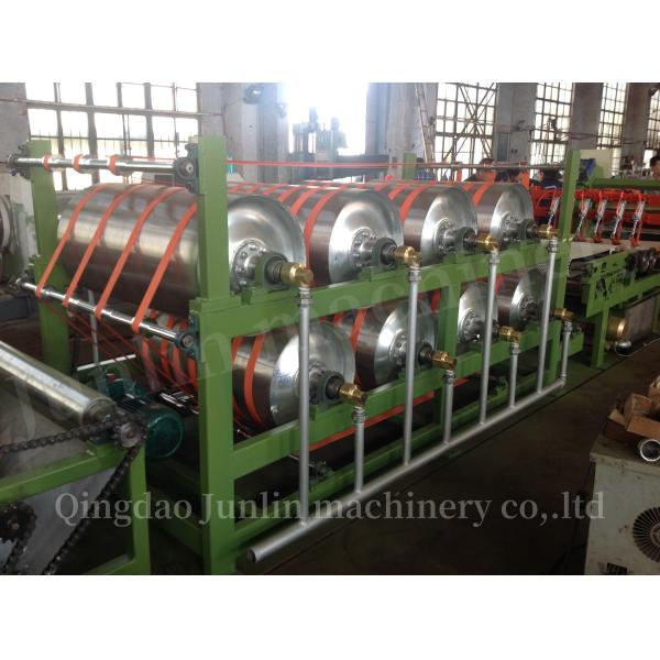High Efficiency Roller Type Rubber Sheet Cooling Machine / Batch Off Cooling Line