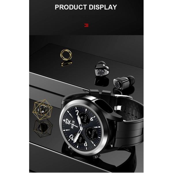 Music Control Nordic 52832 Smart Watch With Earphones For Men