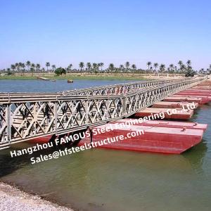 Lightweight Structure Temporary Military Bailey Bridge for Emergency Application