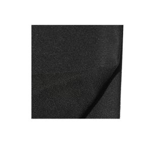 Quality Woven Black 100% Polyester Tricot Warp Knitted Fusible Fabric for sale
