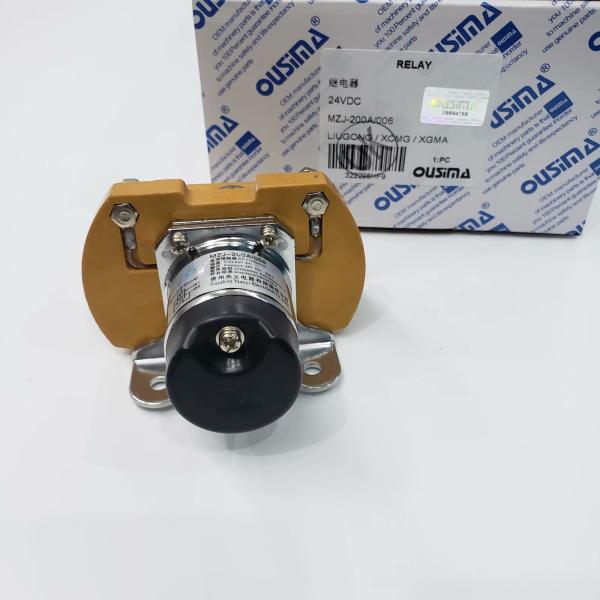 OUSIMA MZJ-200A 006 24V Power Switch MZJ200A 006 Contactor Relay For Excavator LIUGONG XCMG XGMA