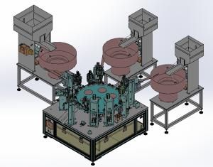 Quality 220V Automatic Screw Capping Machine Customized PLC Control System for sale