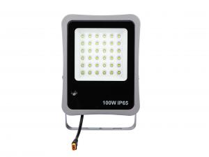 Quality Waterproof Solar 100W LED Flood Light With Solar Panel Durable Multipurpose for sale