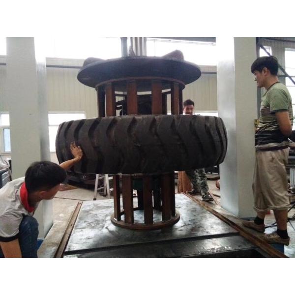 380V Solid Tire Press Machine , 200T Tire Change Machine