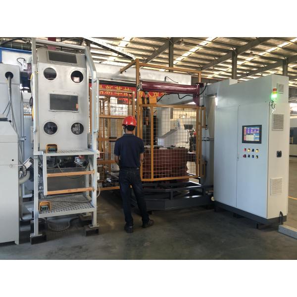 Double Robot Brass Pressure Die Casting Machine For Plumbing Fittings