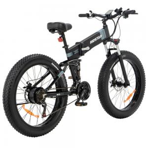 Quality Rear Hub Motor Fat Tire Folding Electric Bicycle 60km/H Speed For Girl for sale