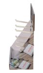 CCNB Cardboard Countertop Displays With Hooks Matt Lamination
