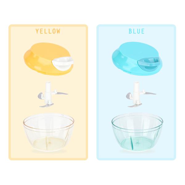 Multi Functional Kitchen Vegetable Chopper Polypropylene Pull String Chopper