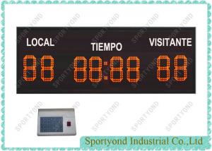 China Electronic Football Game Scoreboard / LED Soccer Scorekeeper on sale